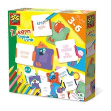 Load image into Gallery viewer, SES CREATIVE I Learn English Words 2-in-1 Set, 3 to 6 Years (14637)
