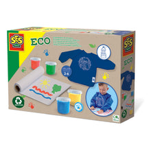 Load image into Gallery viewer, SES CREATIVE Eco Fingerpaint Set with Children&#39;s Apron (24924)
