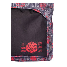 Load image into Gallery viewer, HASBRO Dungeons &amp; Dragons Logo with All-over Print Backpack (BP415104HSB)
