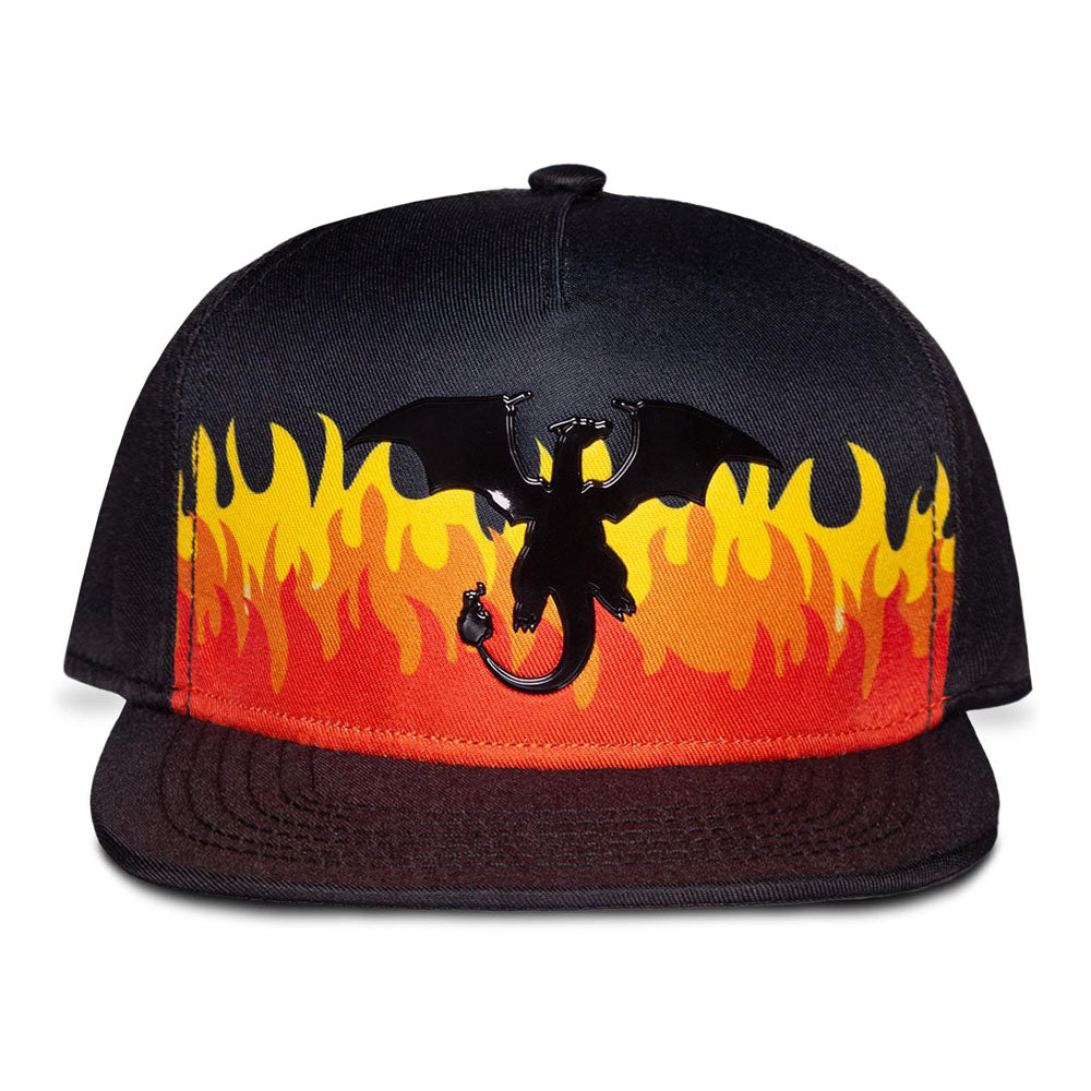 POKEMON Flame Charizard Snapback Baseball Cap (SB541037POK)