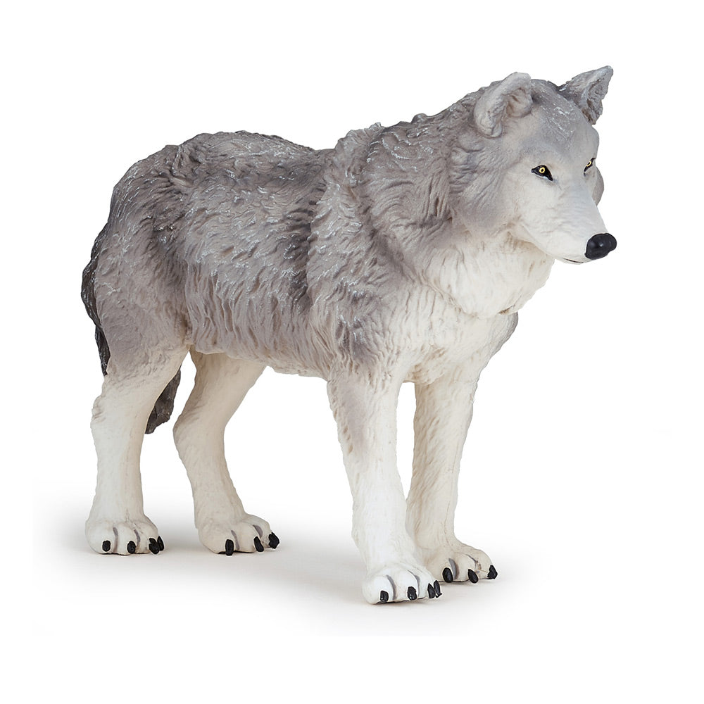 PAPO Large Figurines Large Wolf Toy Figure (50211)