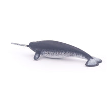 Load image into Gallery viewer, PAPO Marine Life Narwhal Toy Figure (56016)
