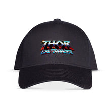 Load image into Gallery viewer, MARVEL COMICS Thor: Love and Thunder Logo Adjustable Cap (BA337636THR)
