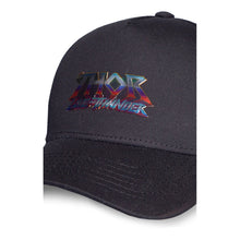 Load image into Gallery viewer, MARVEL COMICS Thor: Love and Thunder Logo Adjustable Cap (BA337636THR)
