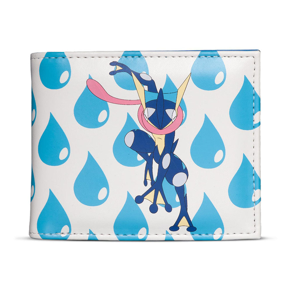 POKEMON Greninja with All-over Print Bi-fold Wallet (MW060572POK)