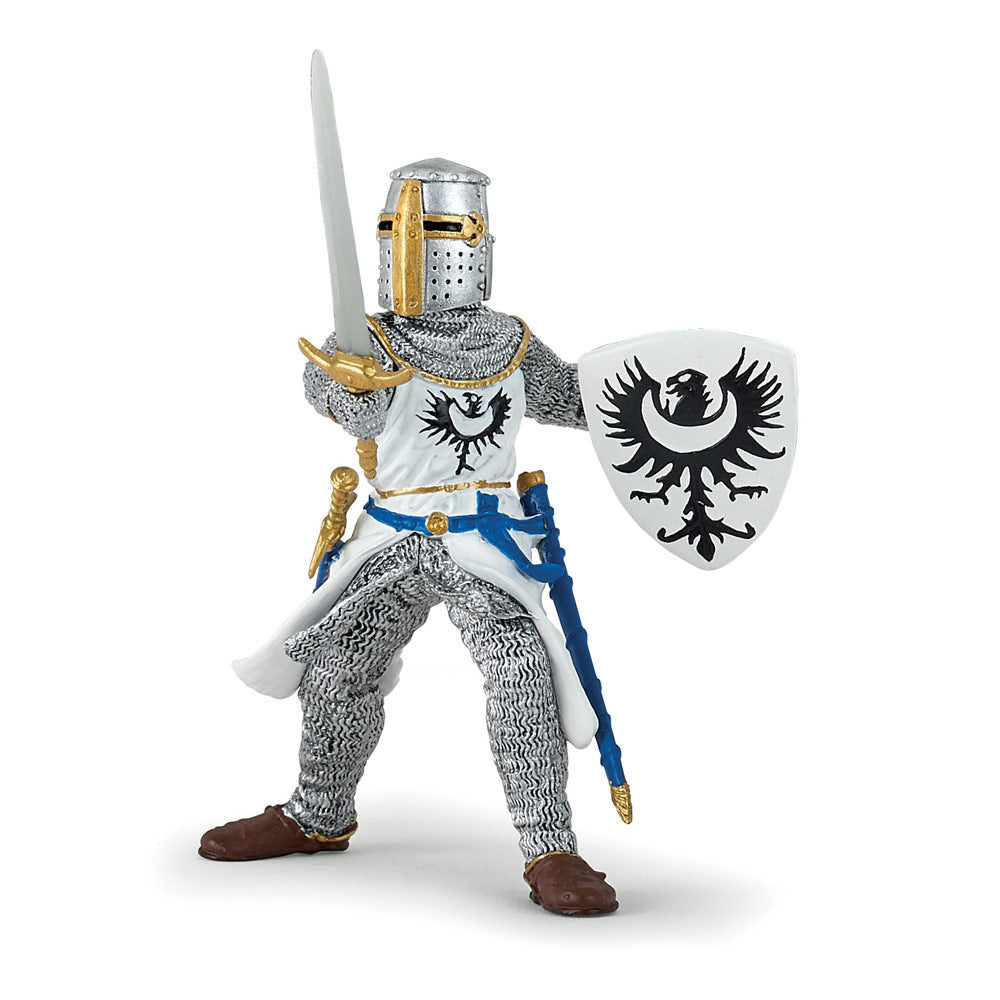 PAPO Fantasy World White Knight with Sword Toy Figure (39946)