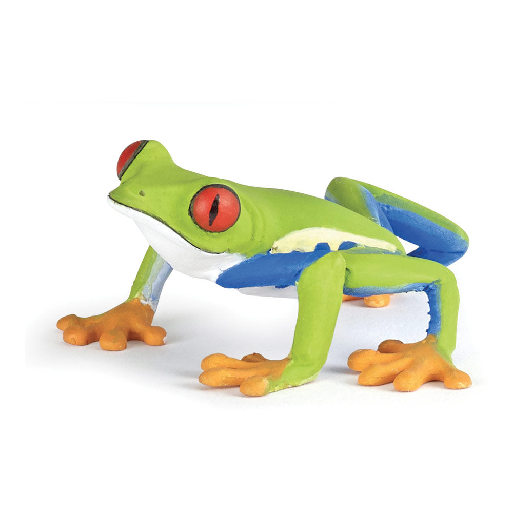 PAPO Wild Animal Kingdom Red-Eyed Tree Frog Toy Figure (50210)