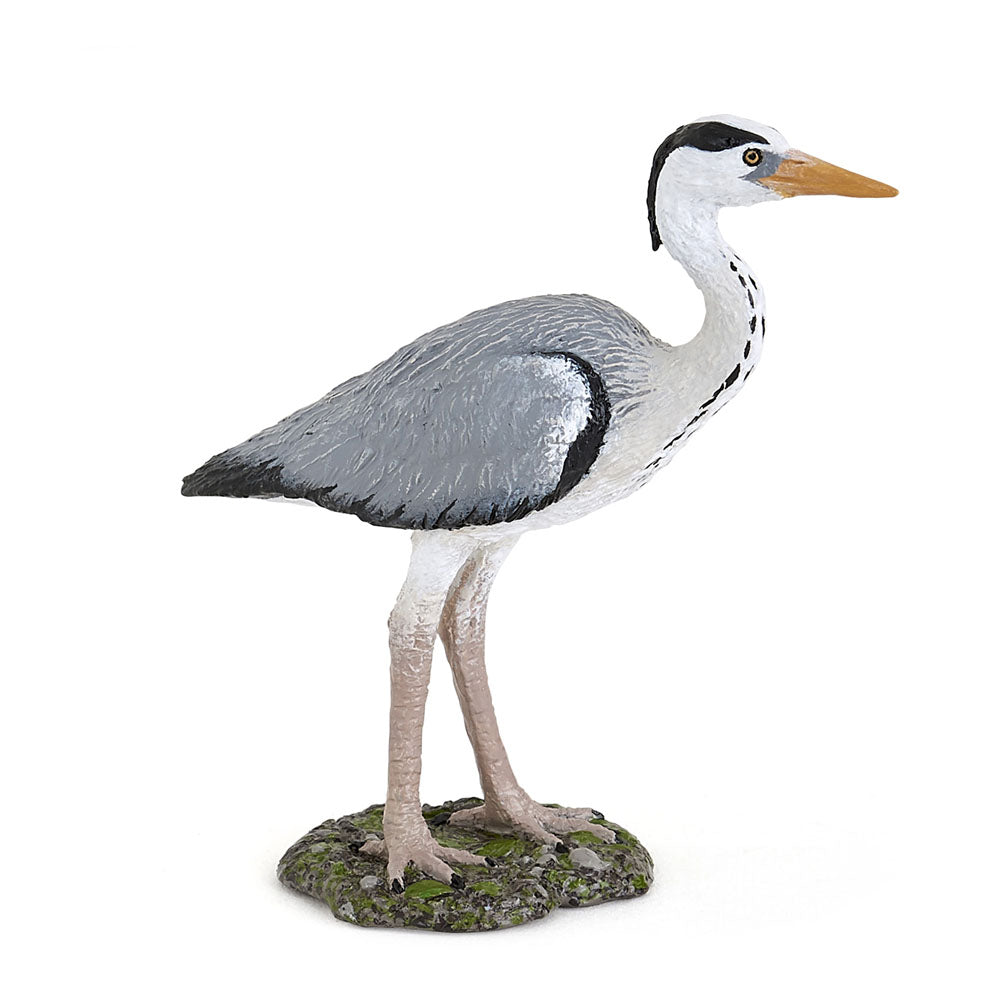 PAPO Wild Animal Kingdom Grey Heron Toy Figure (50274)