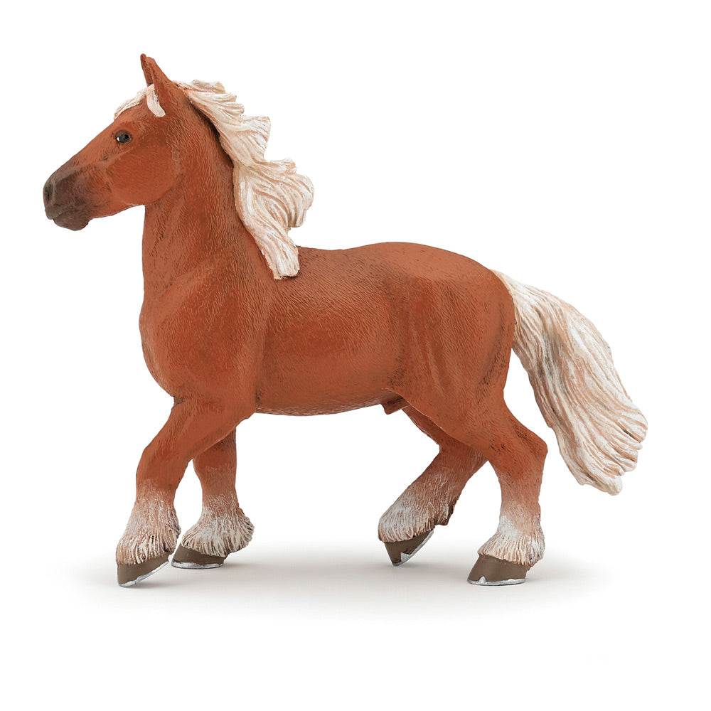 PAPO Horses and Ponies Comtois Horse Toy Figure (51555)