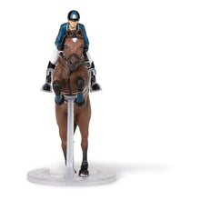 Load image into Gallery viewer, PAPO Horses and Ponies Jumping Horse and Horseman Toy Figure (51562)
