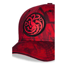 Load image into Gallery viewer, GAME OF THRONES House of Dragons House Targaryen Symbol Patch Adjustable Cap (BA887258GOT)
