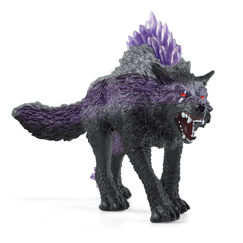SCHLEICH Eldrador Creatures Shadow Wolf Toy Figure (42554)