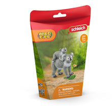 Load image into Gallery viewer, SCHLEICH Wild Life Koala Mother and Baby Toy Figure Set (42566)
