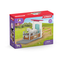 Load image into Gallery viewer, SCHLEICH Horse Club Horse Stall Extension Toy Playset, (42569)
