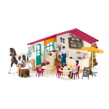 Load image into Gallery viewer, SCHLEICH Horse Club Rider Cafe Toy Playset (42592)
