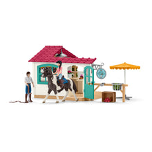 Load image into Gallery viewer, SCHLEICH Horse Club Rider Cafe Toy Playset (42592)
