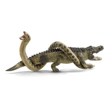 Load image into Gallery viewer, SCHLEICH Wild Life National Geographic Kids Danger in the Swamp Toy Playset (42625)
