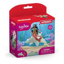 Load image into Gallery viewer, SCHLEICH Bayala Isabelle on Dolphin Toy Figure (70719)
