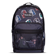 Load image into Gallery viewer, ATTACK ON TITAN  Iconic Crests All-over Print Backpack (BP563181ATT)

