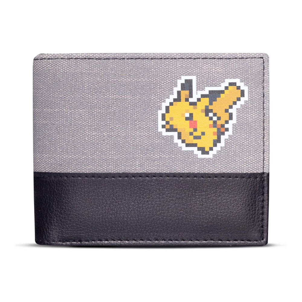 POKEMON Pixelated Pikachu Bi-Fold Wallet (MW337871POK)