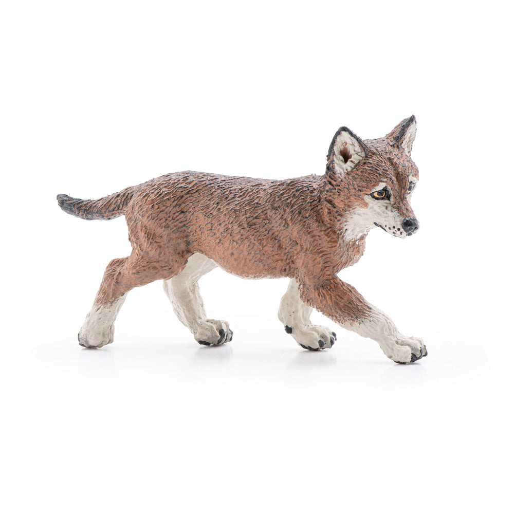 PAPO Wild Animal Kingdom Wolf Cub Toy Figure (50284)