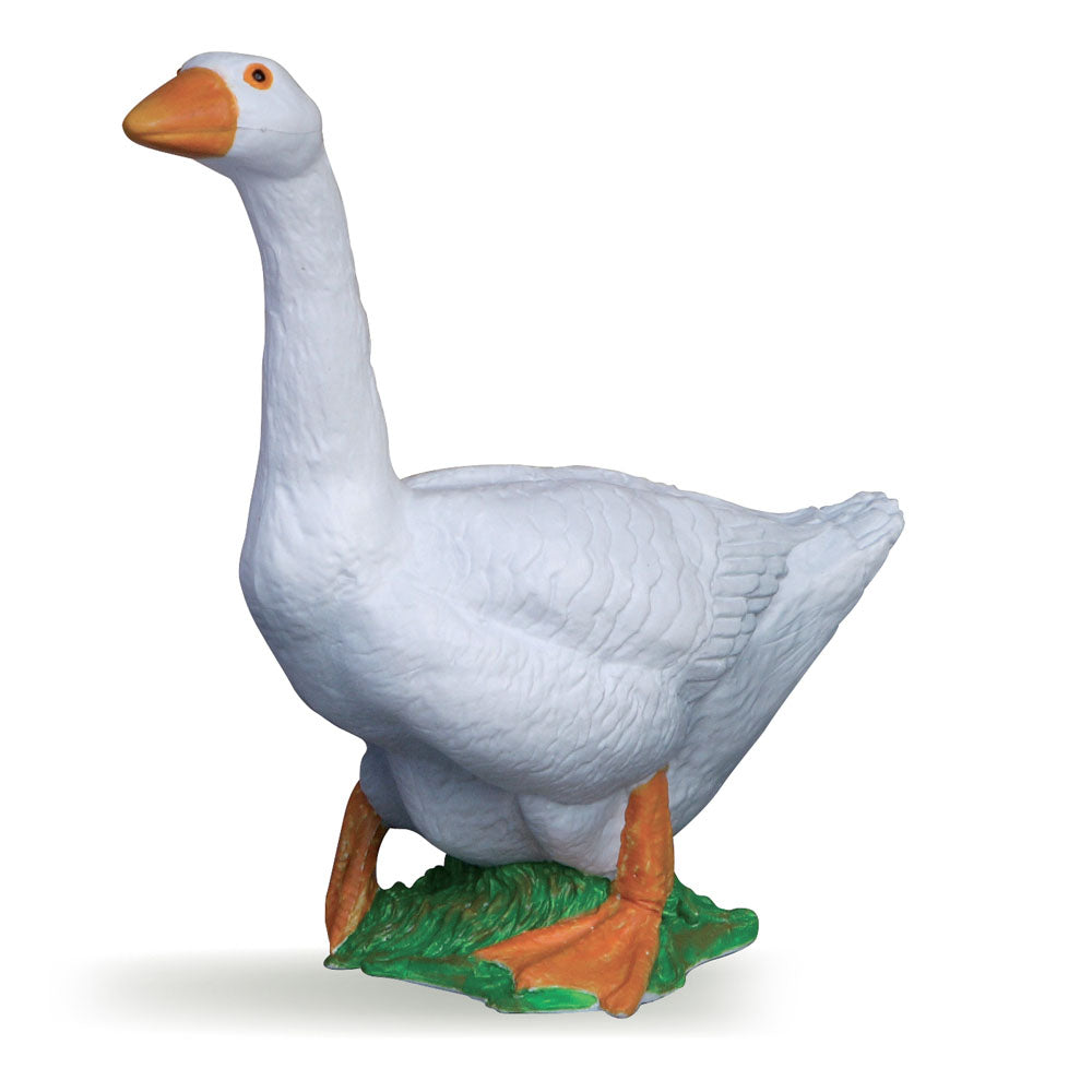 PAPO Farmyard Friends White Goose Toy Figure (51061)