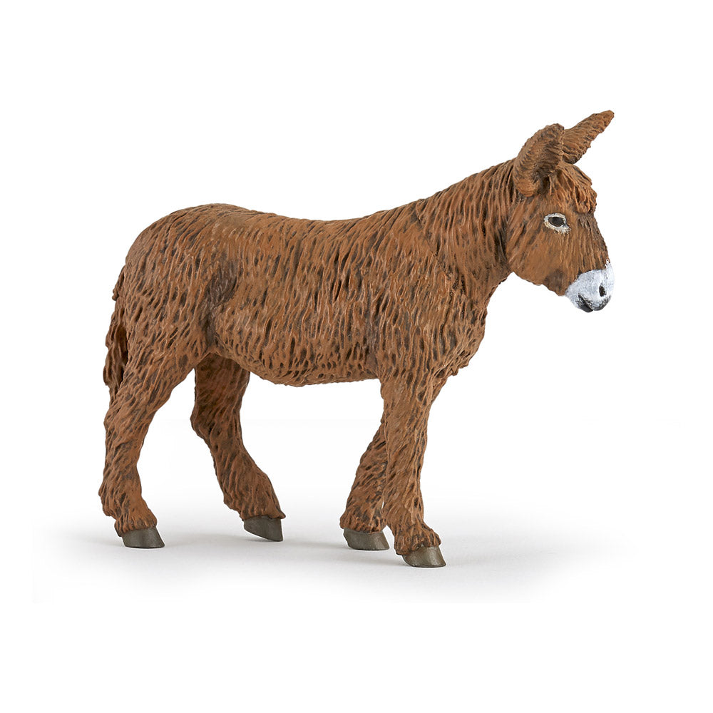 PAPO Farmyard Friends Poitou Donkey Toy Figure (51168)