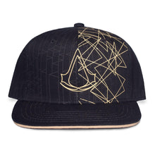 Load image into Gallery viewer, ASSASSIN&#39;S CREED Gold Crest Logo with Graphic Print Snapback Baseball Cap (SB622046ASC)
