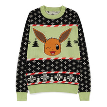 Load image into Gallery viewer, POKEMON Eevee Knitted Christmas Jumper, Male (KW227234POK)
