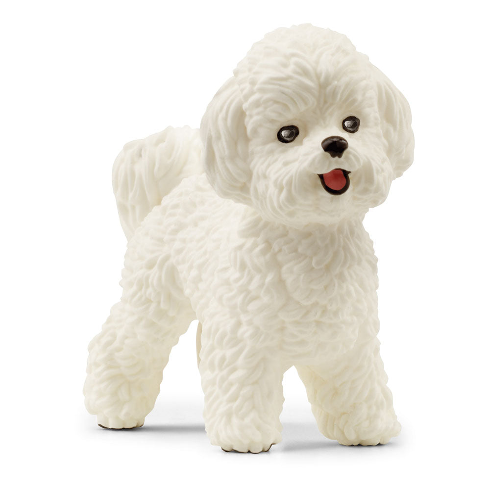 SCHLEICH Farm World Bichon Frise Toy Figure (13963)