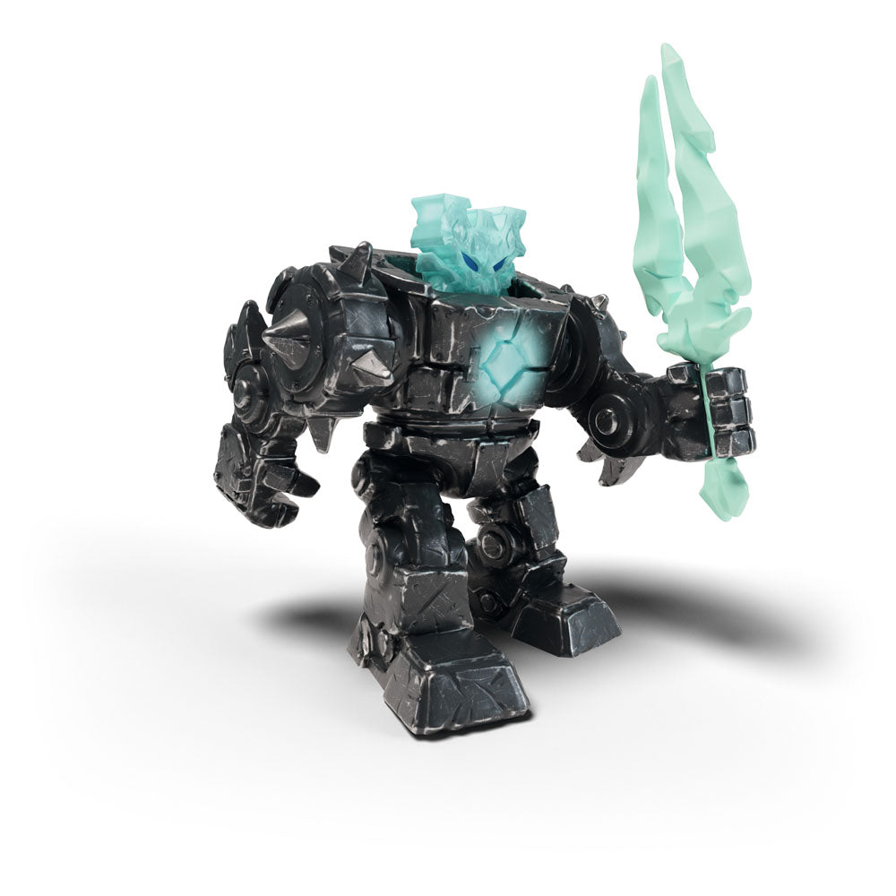 SCHLEICH Eldrador Mini Creatures Shadow Ice Robot Toy Figure (42598)
