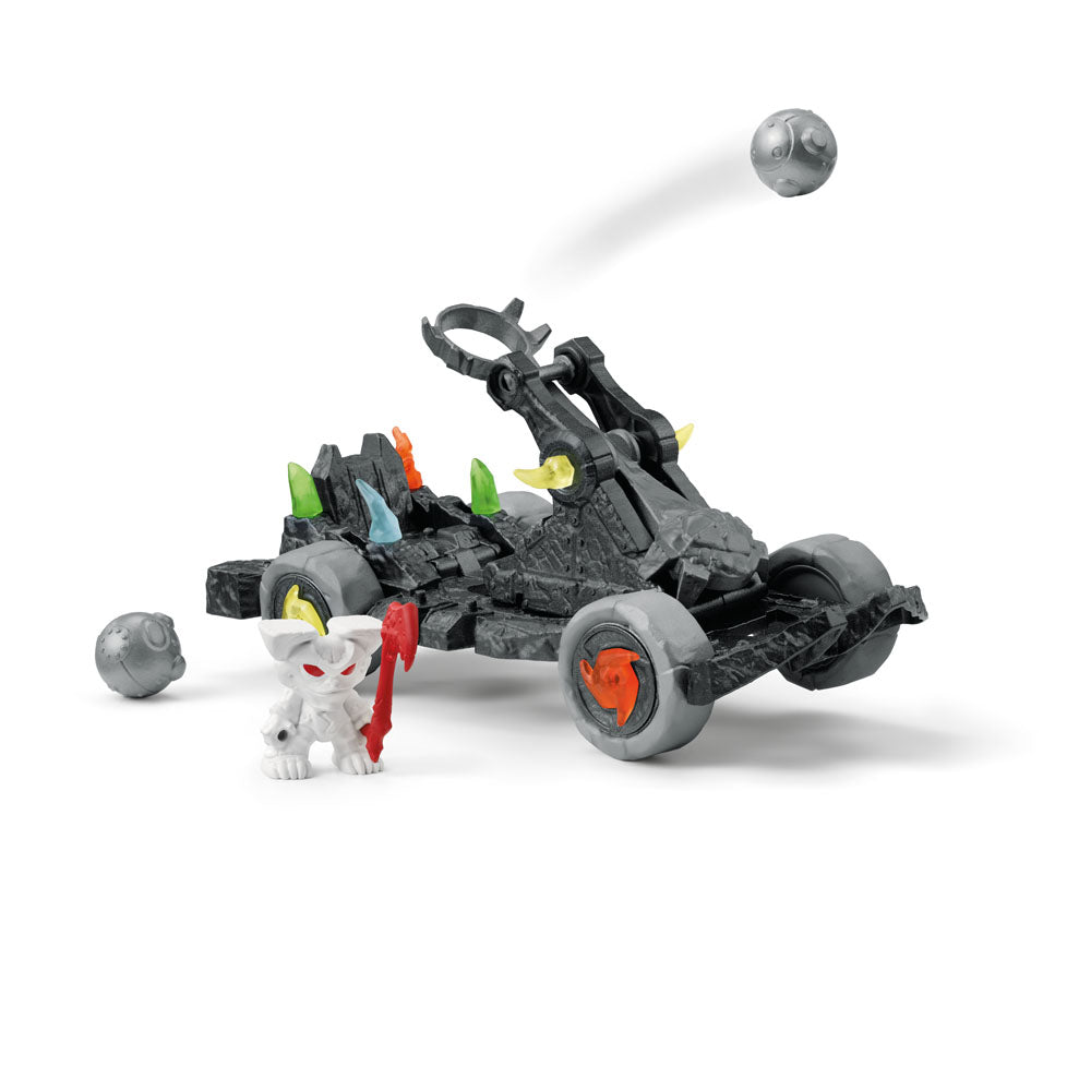 SCHLEICH Eldrador Creatures Catapult with Mini Creature Toy Figure (42618)