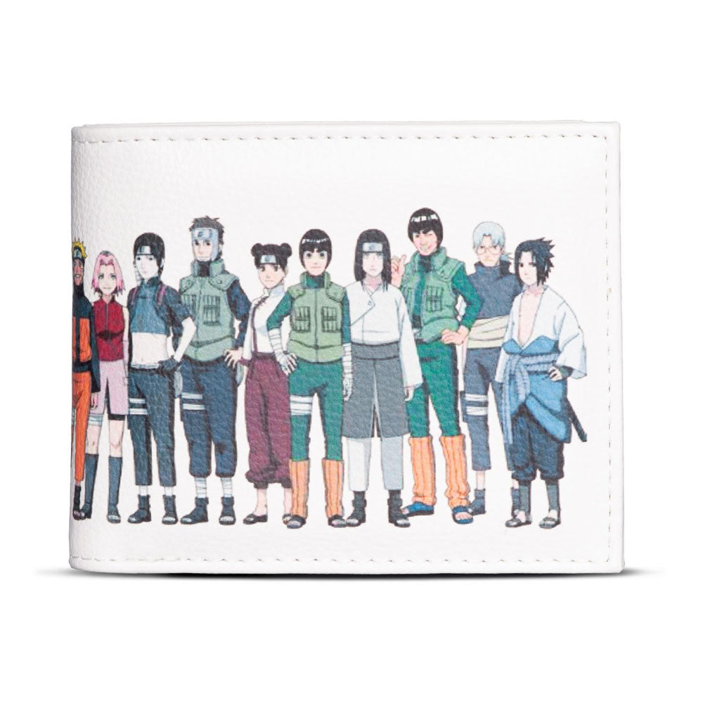NARUTO SHIPPUDEN 20th Anniversary Characters Bi-fold Wallet (MW203450NRS)