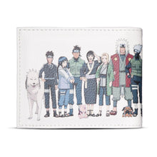 Load image into Gallery viewer, NARUTO SHIPPUDEN 20th Anniversary Characters Bi-fold Wallet (MW203450NRS)

