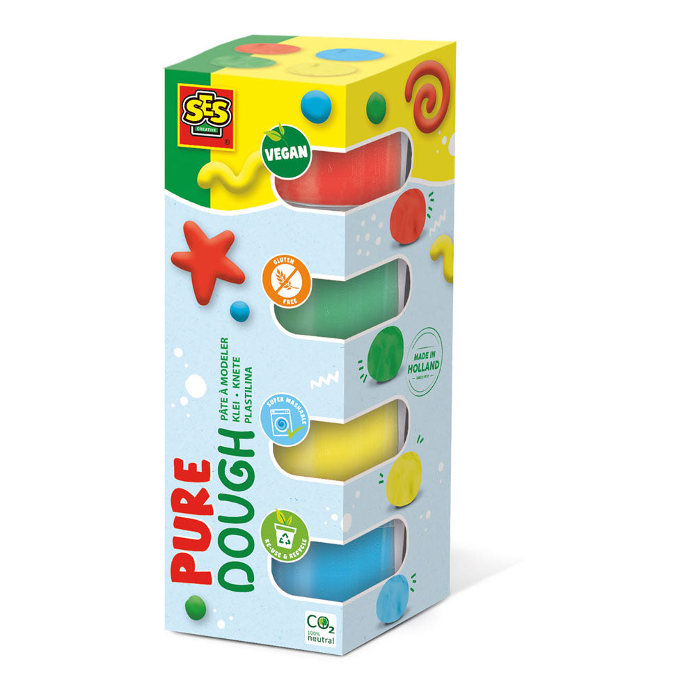 SES CREATIVE Pure Feel Good Modelling Dough Set (00511)