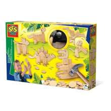 Load image into Gallery viewer, SES CREATIVE Dinosaurs Woodwork Craft Kit (00942)
