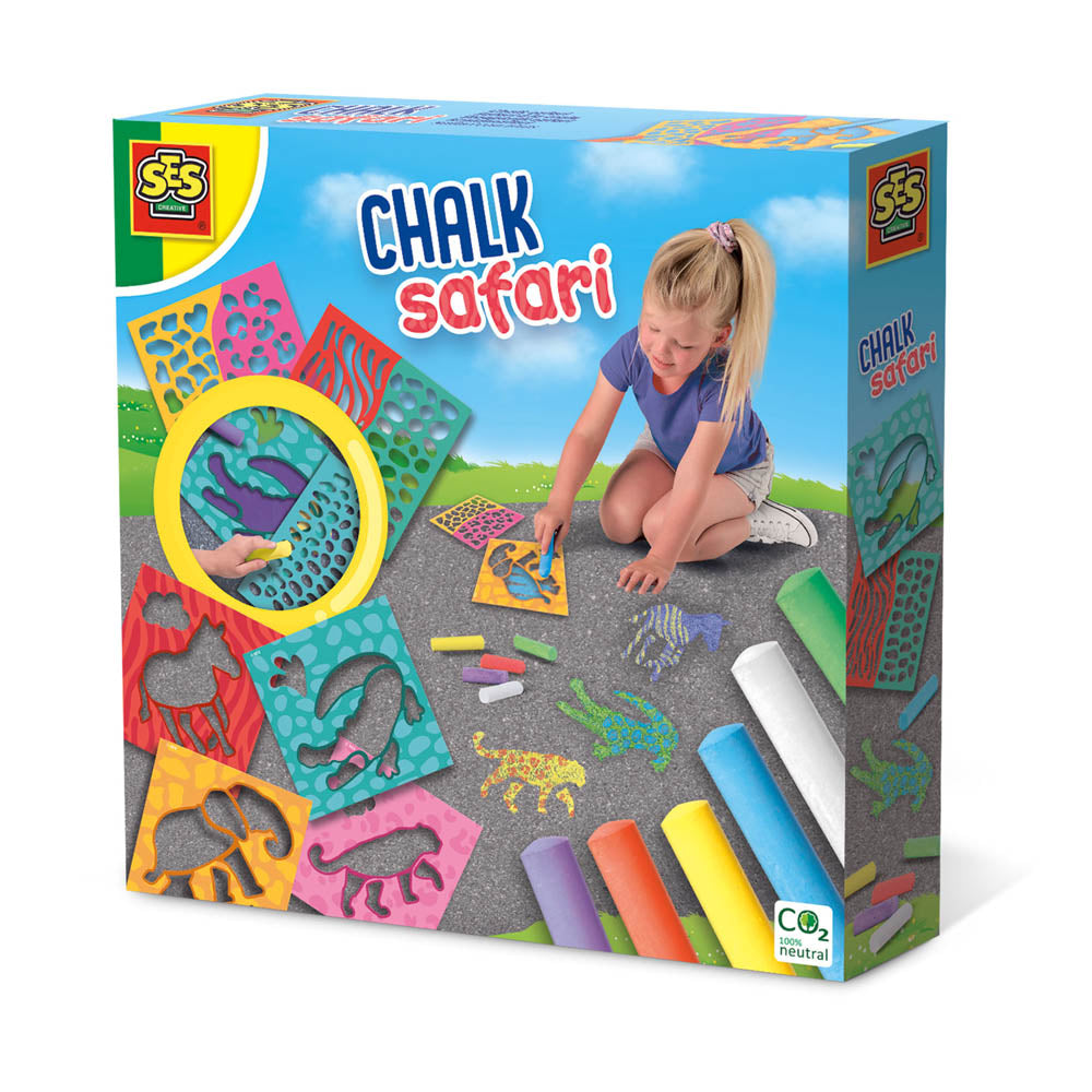 SES CREATIVE Playground Chalk Safari (02204)