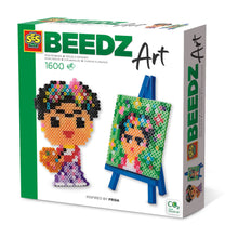 Load image into Gallery viewer, SES CREATIVE Beedz Mini Artist Frida 1600 Iron-on Beads Mosaic Art Kit (06017)
