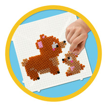 Load image into Gallery viewer, SES CREATIVE Beedz Cute Family Animals 1800 Iron-on Beads Mosaic Art Kit (06218)
