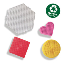 Load image into Gallery viewer, SES CREATIVE Beedz Green Pegboards Set Mosaic Art Kit (06403)
