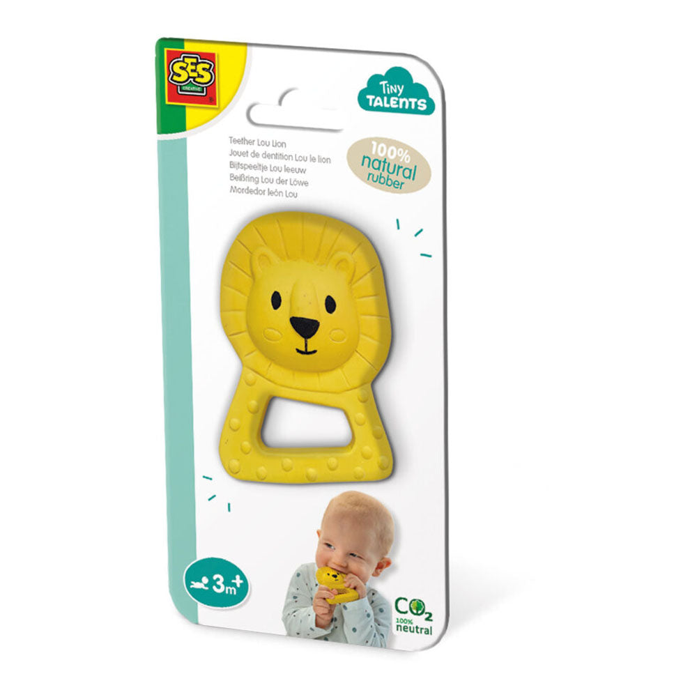 SES CREATIVE Tiny Talents Teether Lou Lion (13161)