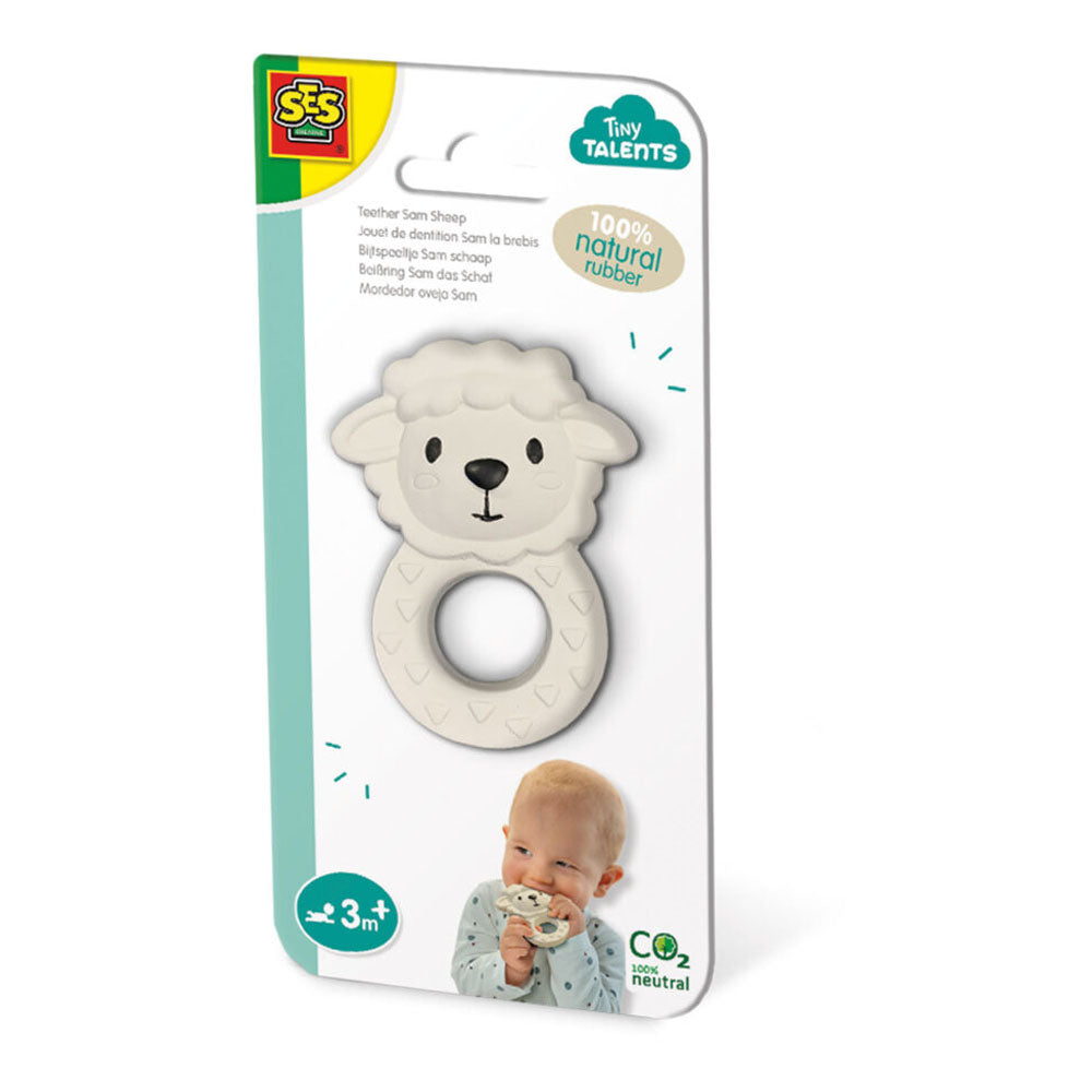 SES CREATIVE Tiny Talents Teether Sam Sheep (13164)