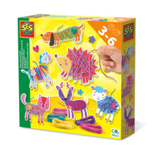 Load image into Gallery viewer, SES CREATIVE Yarn Wrap Animals Craft Kit (14024)
