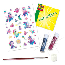 Load image into Gallery viewer, SES CREATIVE Unicorn Galaxy Temporary Tattoo Set (14764)
