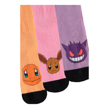 Load image into Gallery viewer, POKEMON Character Set Sport Socks (3 Pack), Unisex (SS313517POK)
