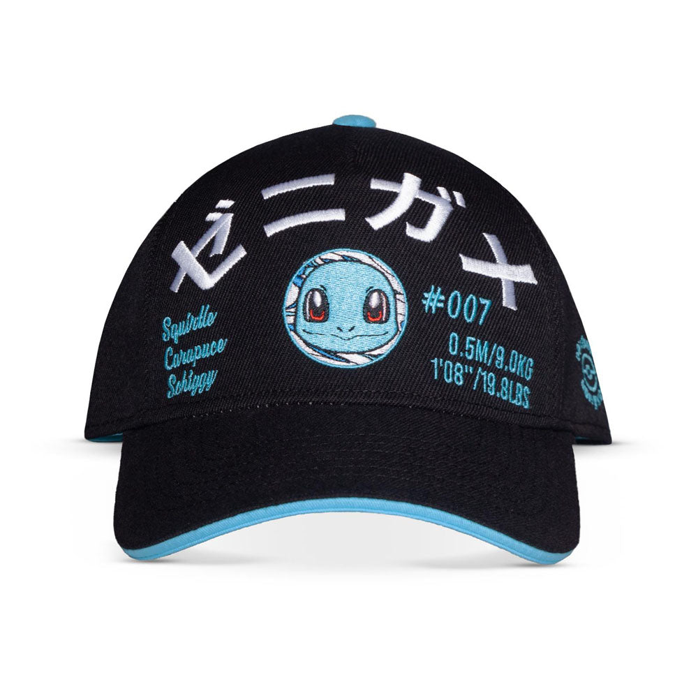 POKEMON Squirtle 3D Embroidered Adjustable Cap (BA401815POK)