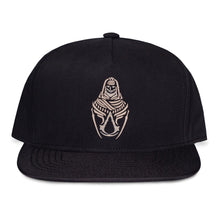 Load image into Gallery viewer, ASSASSIN&#39;S CREED Mirage Basim&#39;s Crest Logo Snapback Cap (SB076453ASC)
